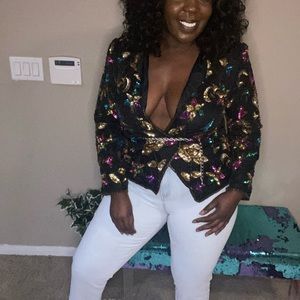 Cervelle sequin top
